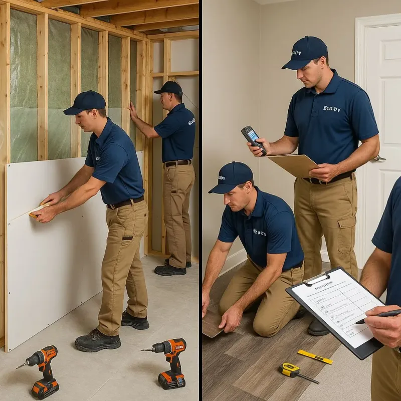 Repairs and Reconstruction process in Northlakes, NC