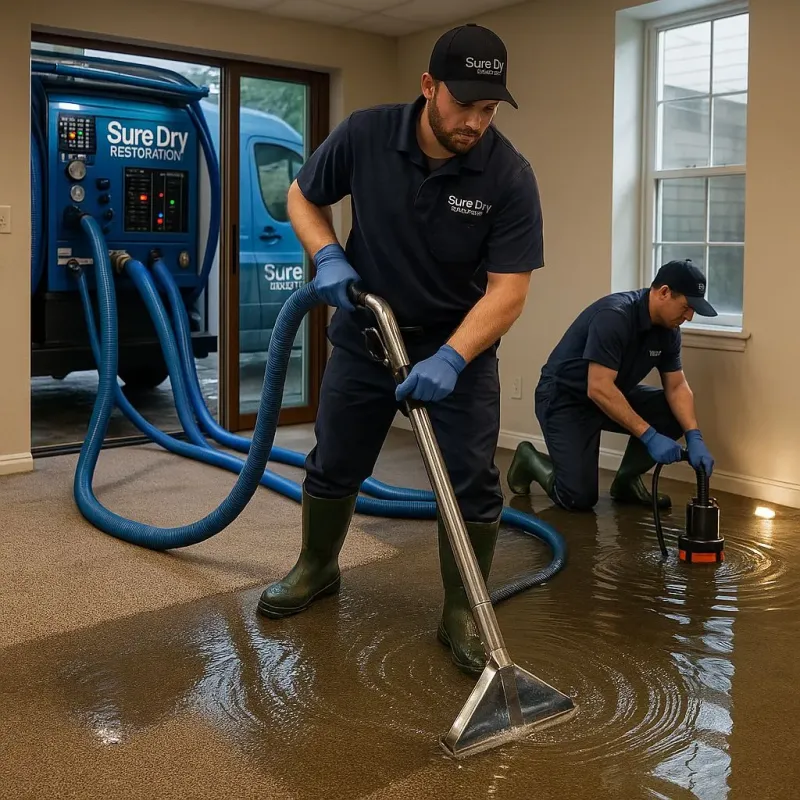 Water Extraction and Removal process in Northlakes, NC